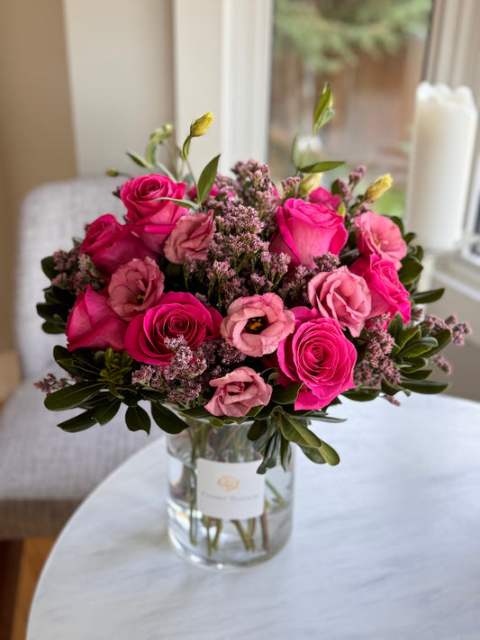 Rose Bouquet in a Vase